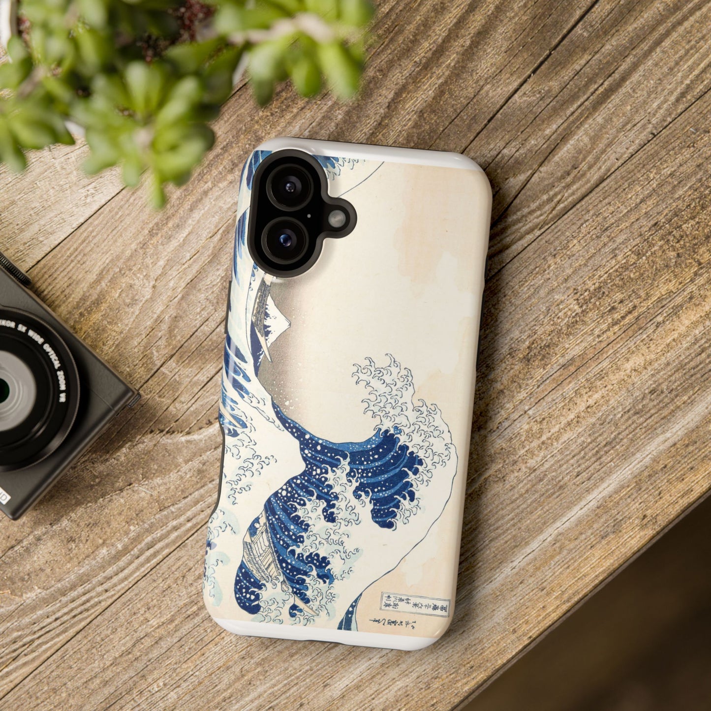 Hokusai "The Great Wave" Shockproof Phone Case | Edo Era Japanese Ukiyo-e Art | Dual Layer Protection