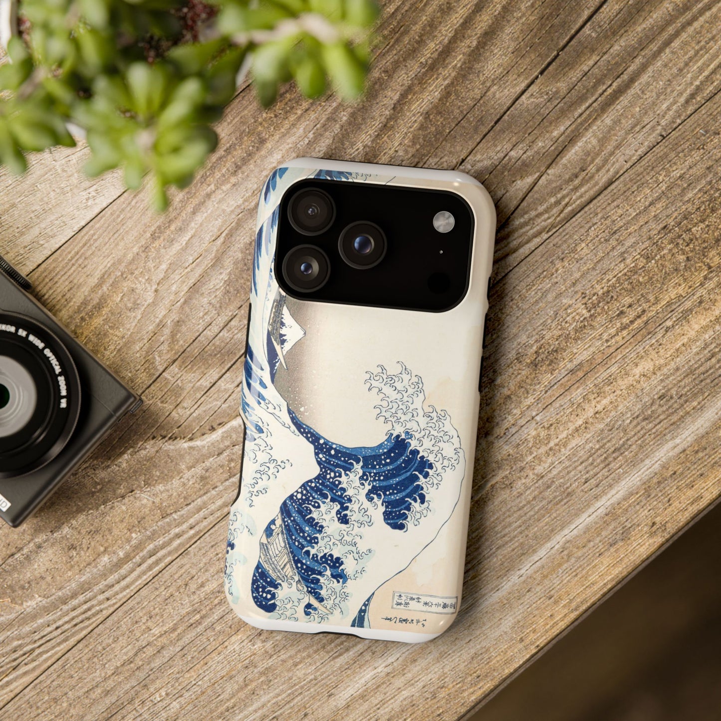 Hokusai "The Great Wave" Shockproof Phone Case | Edo Era Japanese Ukiyo-e Art | Dual Layer Protection