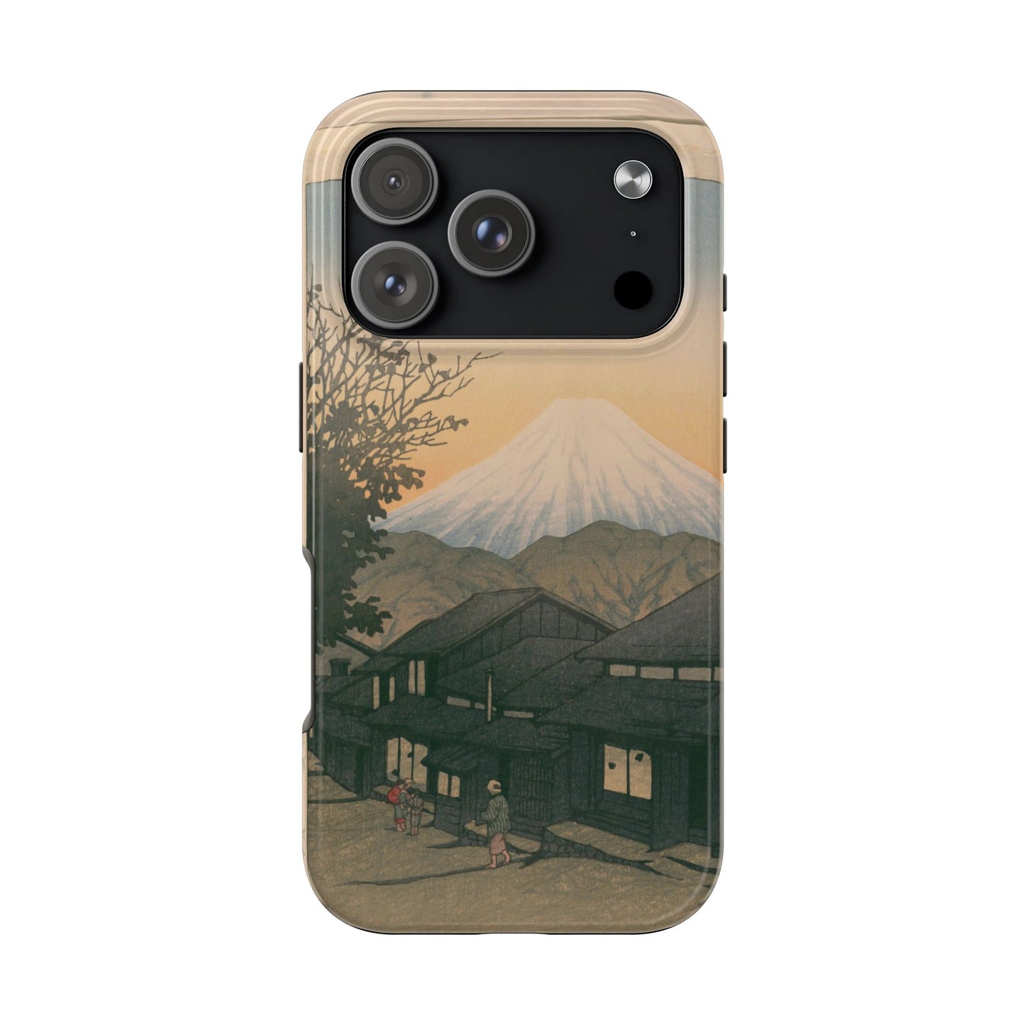 Kawase Hasui "Yuicho Village & Mount Fuji" Phone Case | 1935 Japanese Woodblock Art | Shin-Hanga