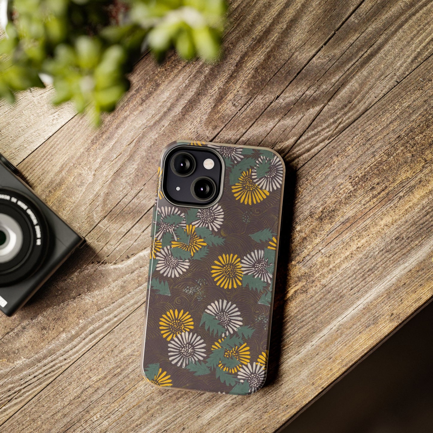 Japanese Dandelion Phone Case | Kamisaka Sekka Zuanbyakushu 1901 | Meiji Era Floral Art