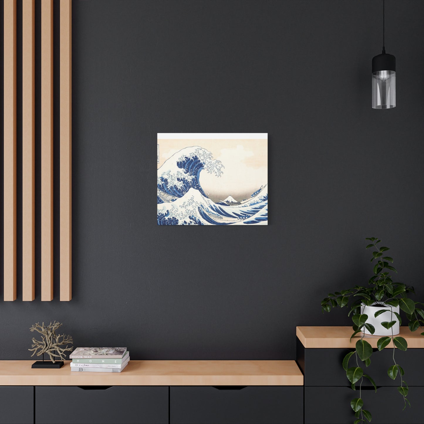 Great Wave off Kanagawa Canvas Print - Hokusai Japanese Ukiyo-e Wall Art
