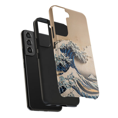 Japanese Great Wave Phone Case | Hokusai Katsushika 3D Art | Edo Era Masterpiece | Fuji Mountain