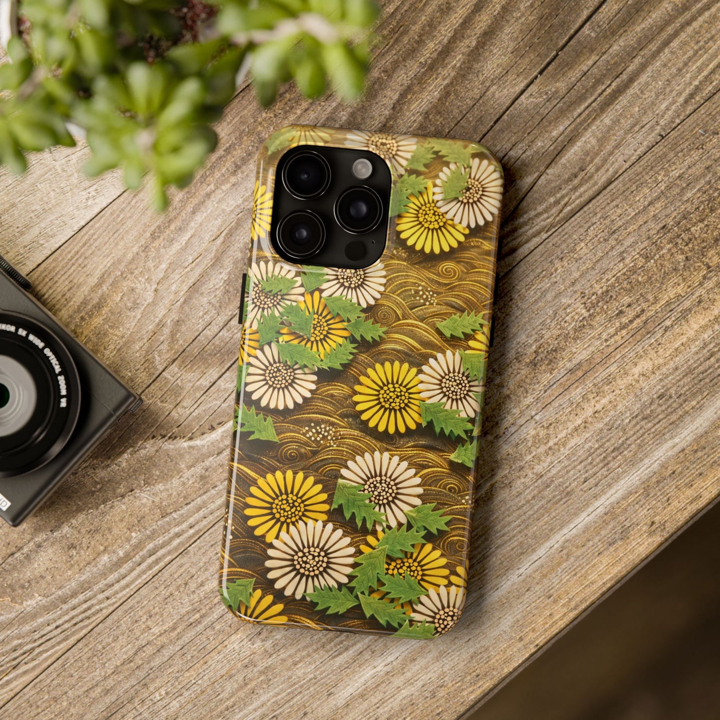 Japanese Dandelion Morning Glow Tough Phone Case | Kamisaka Sekka 1901 | Meiji Era Art