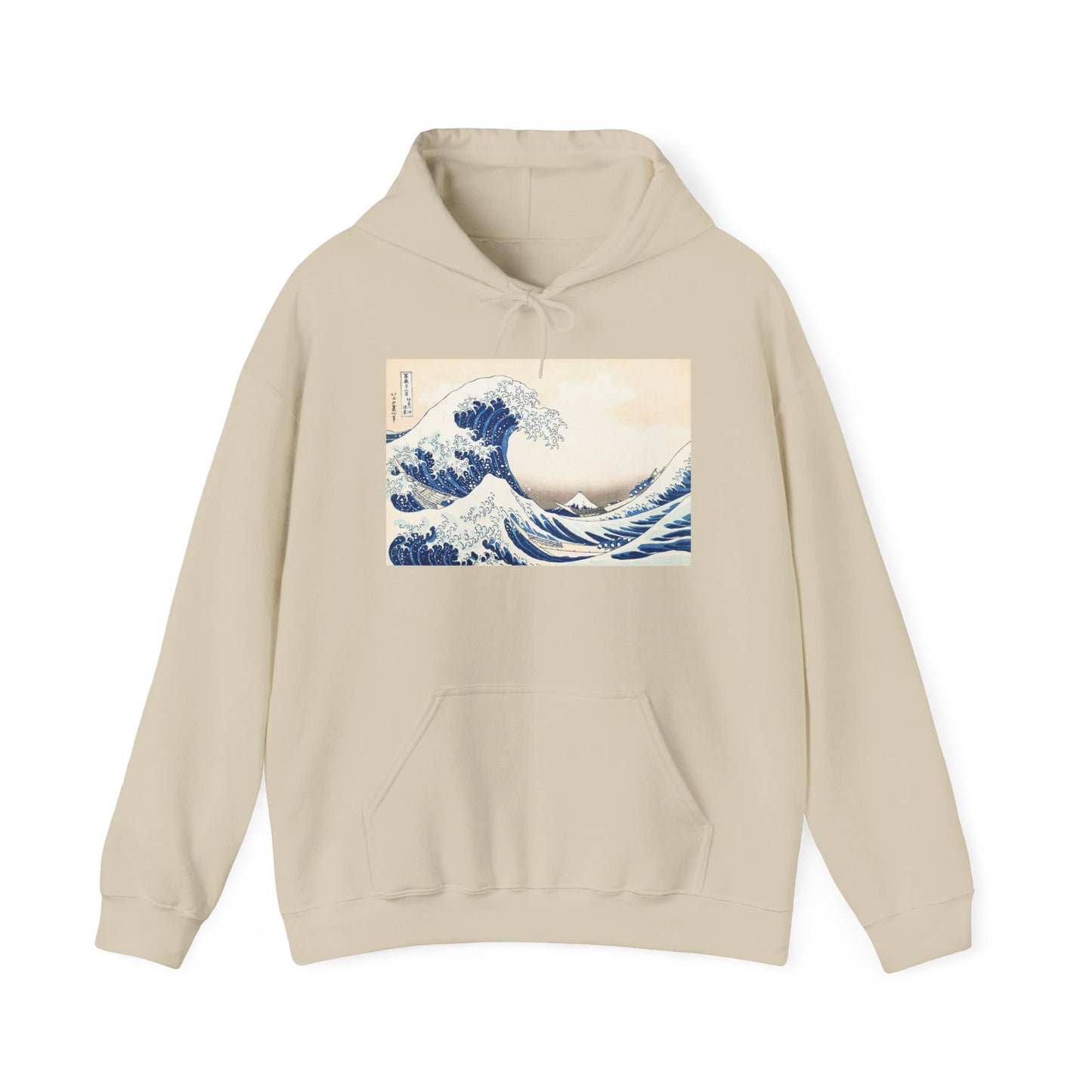 Great Wave off Kanagawa Hoodie - Hokusai Japanese Ukiyo-e Unisex Sweatshirt