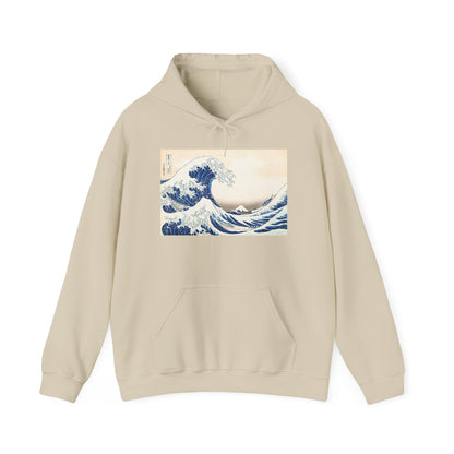 Great Wave off Kanagawa Hoodie - Hokusai Japanese Ukiyo-e Unisex Sweatshirt
