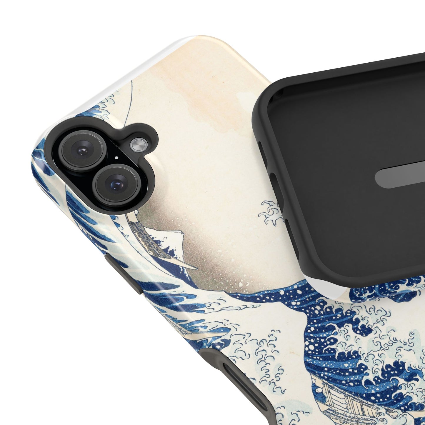 Hokusai "The Great Wave" Shockproof Phone Case | Edo Era Japanese Ukiyo-e Art | Dual Layer Protection