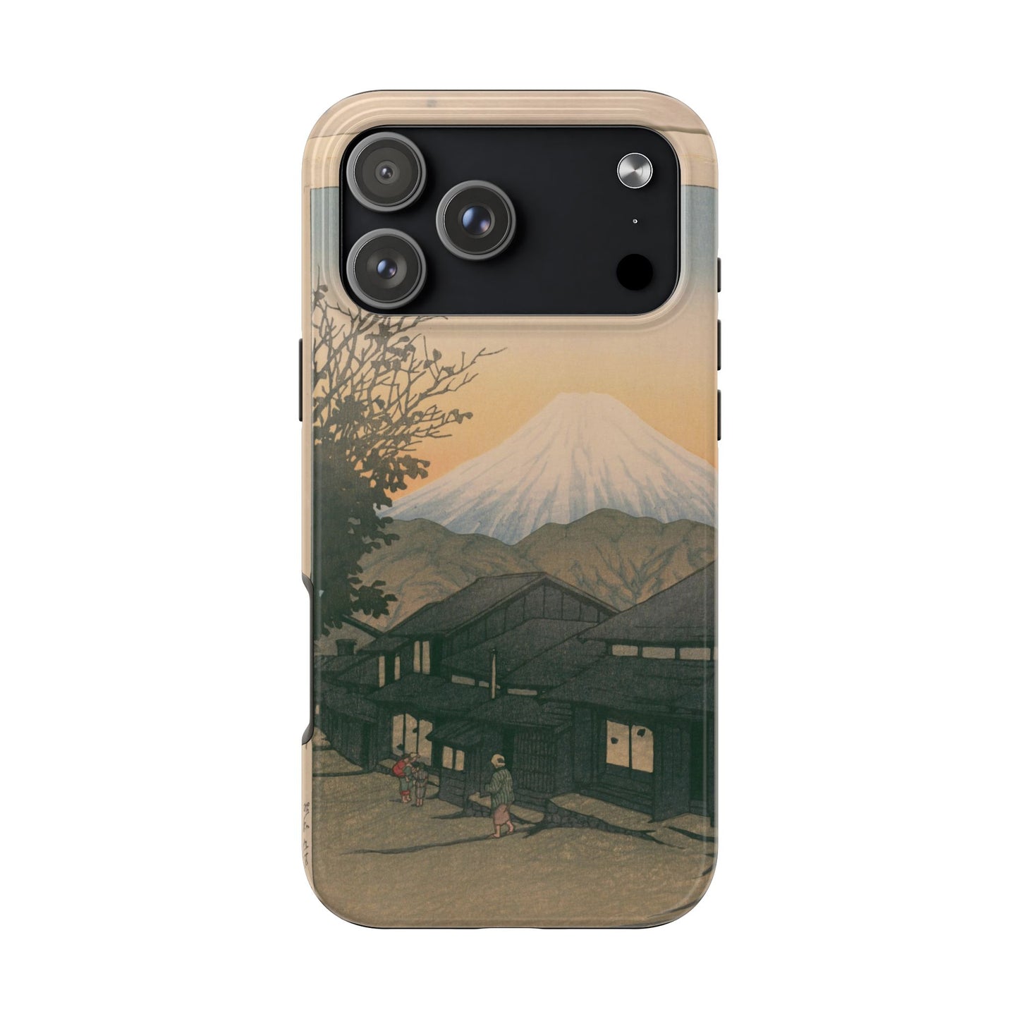 Kawase Hasui "Yuicho Village & Mount Fuji" Phone Case | 1935 Japanese Woodblock Art | Shin-Hanga