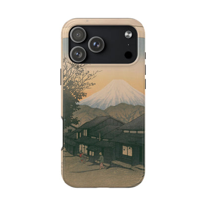 Kawase Hasui "Yuicho Village & Mount Fuji" Phone Case | 1935 Japanese Woodblock Art | Shin-Hanga