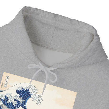 Great Wave off Kanagawa Hoodie - Hokusai Japanese Ukiyo-e Unisex Sweatshirt