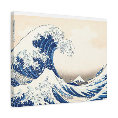 Great Wave off Kanagawa Canvas Print - Hokusai Japanese Ukiyo-e Wall Art