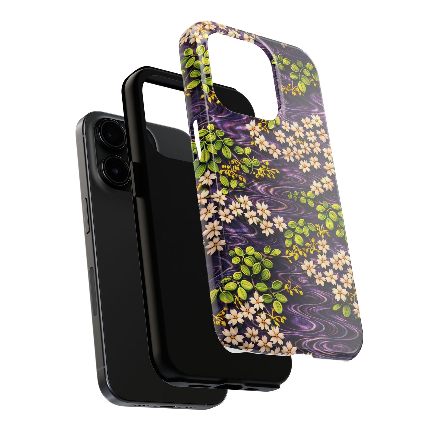 Sakura River Phone Case – Japanese Chiyogami Inspired Design