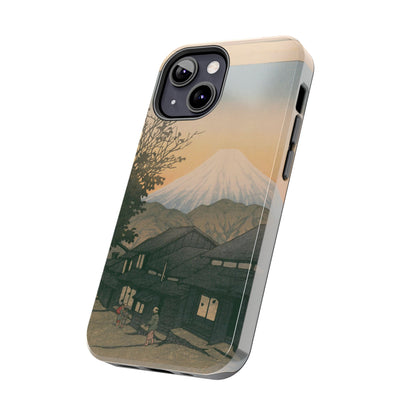 Kawase Hasui "Yuicho Village & Mount Fuji" Phone Case | 1935 Japanese Woodblock Art | Shin-Hanga