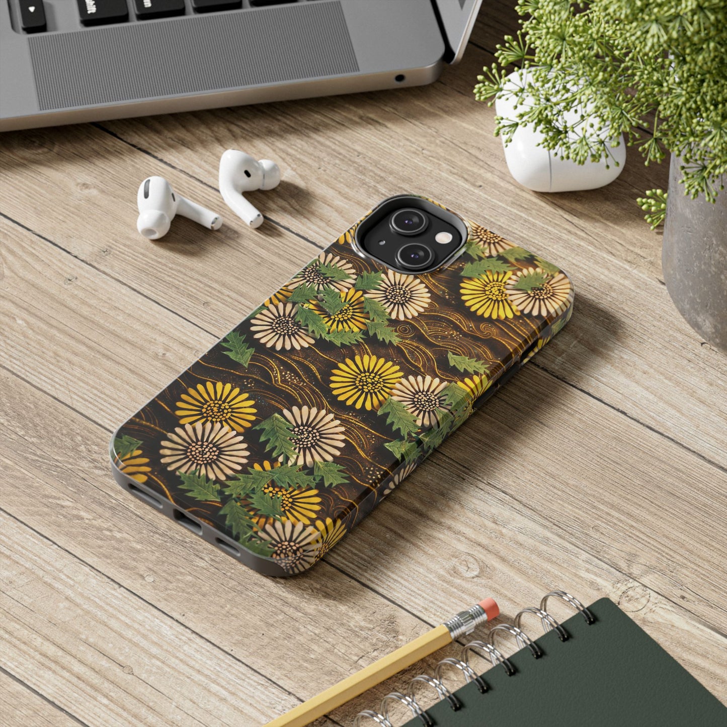 Japanese Dandelion Tough Phone Case | Kamisaka Sekka Zuanbyakushu 1901 | Meiji Era Art
