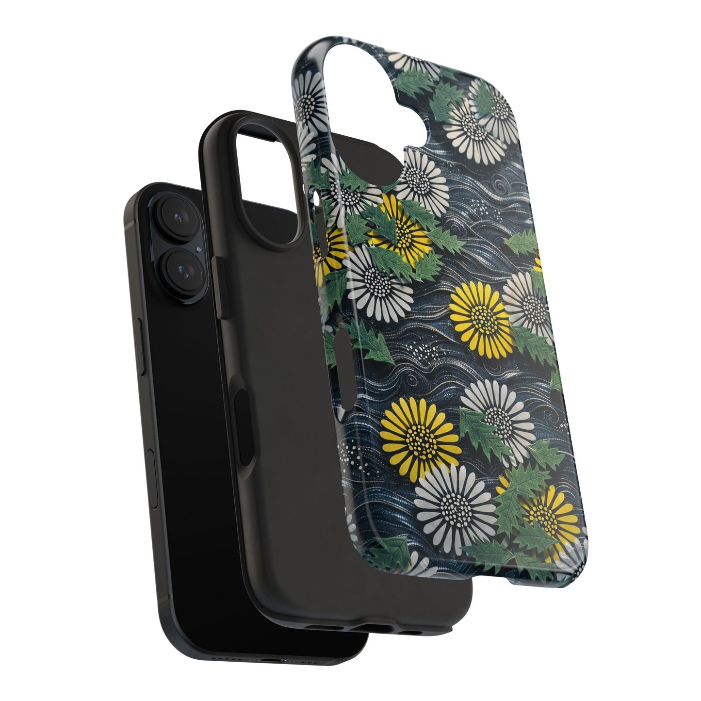 Japanese Dandelion Moonlight Tough Phone Case | Kamisaka Sekka 1901 | Meiji Era Art