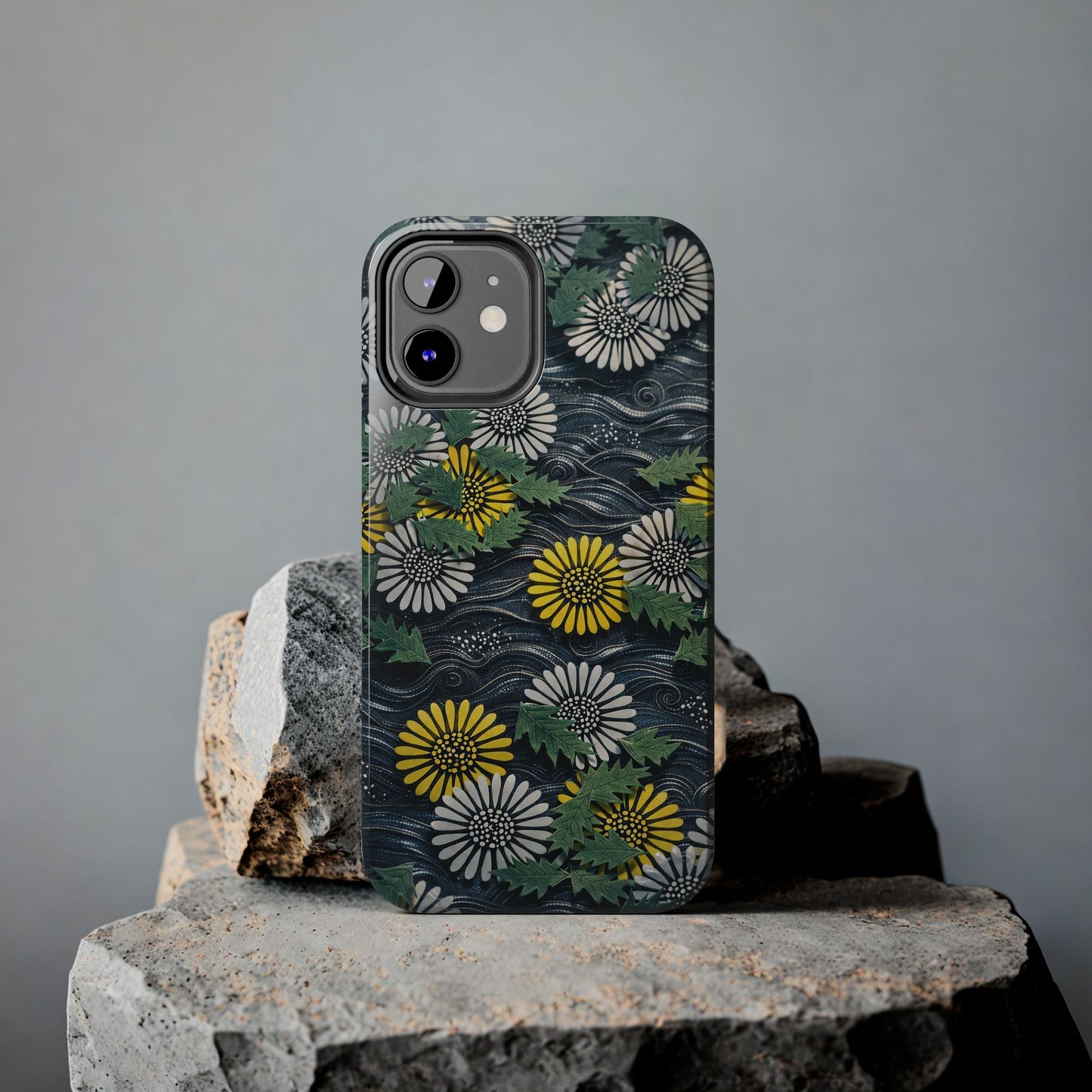 Japanese Dandelion Moonlight Tough Phone Case | Kamisaka Sekka 1901 | Meiji Era Art