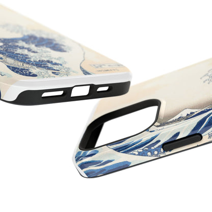 Hokusai "The Great Wave" Shockproof Phone Case | Edo Era Japanese Ukiyo-e Art | Dual Layer Protection