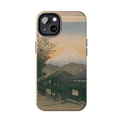 Kawase Hasui "Yuicho Village & Mount Fuji" Phone Case | 1935 Japanese Woodblock Art | Shin-Hanga