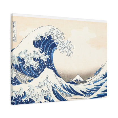 Great Wave off Kanagawa Canvas Print - Hokusai Japanese Ukiyo-e Wall Art