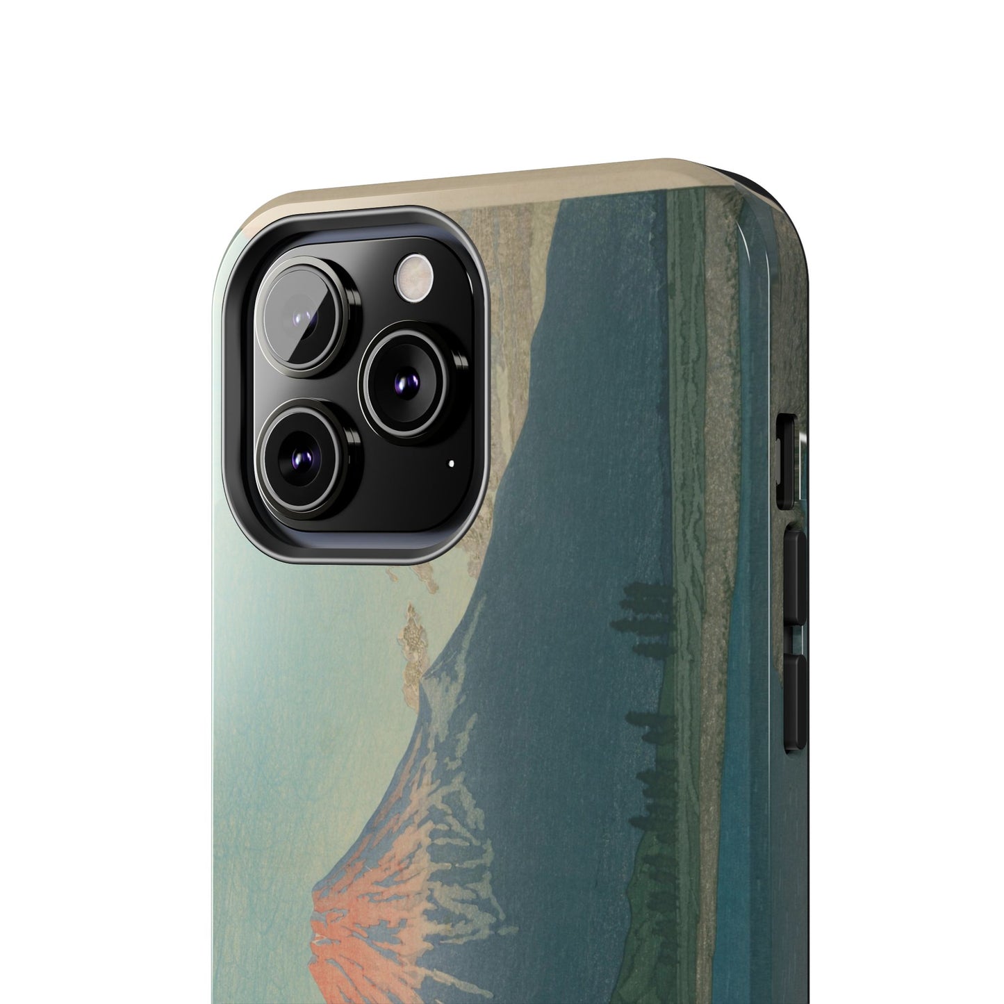 Red Fuji Japanese Ukiyo-e Phone Case - Hokusai Mount Fuji Art Cover