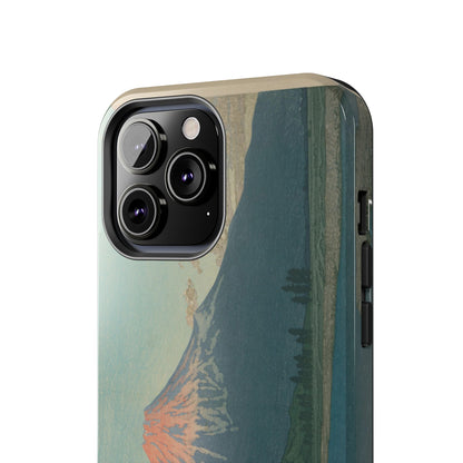 Red Fuji Japanese Ukiyo-e Phone Case - Hokusai Mount Fuji Art Cover