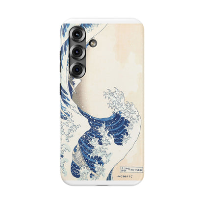 Hokusai "The Great Wave" Shockproof Phone Case | Edo Era Japanese Ukiyo-e Art | Dual Layer Protection