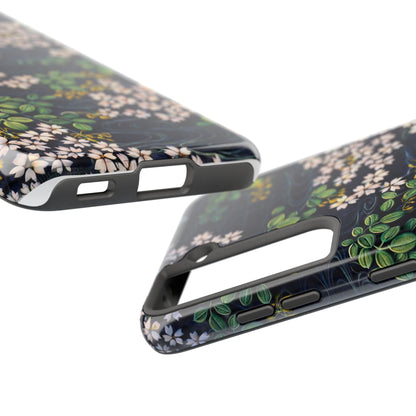 Sakura River Night Phone Case – Japanese Chiyogami Inspired Design