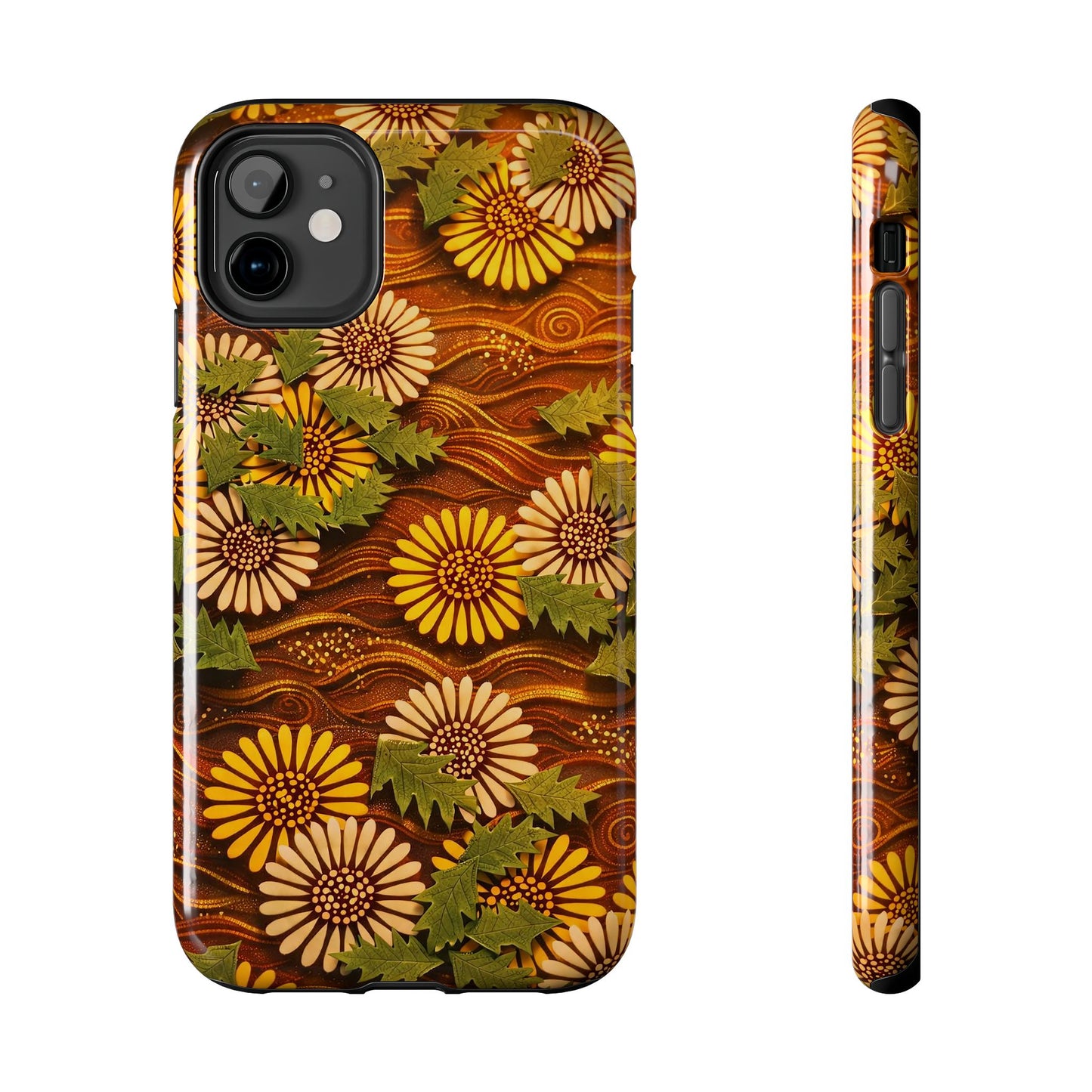 Japanese Dandelion Sunset Glow Tough Phone Case | Kamisaka Sekka 1901 | Meiji Era Art