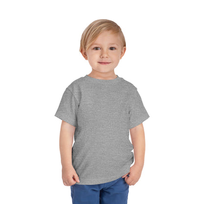 Great Wave off Kanagawa Toddler T-Shirt - Hokusai Japanese Art Back Print Kids Tee