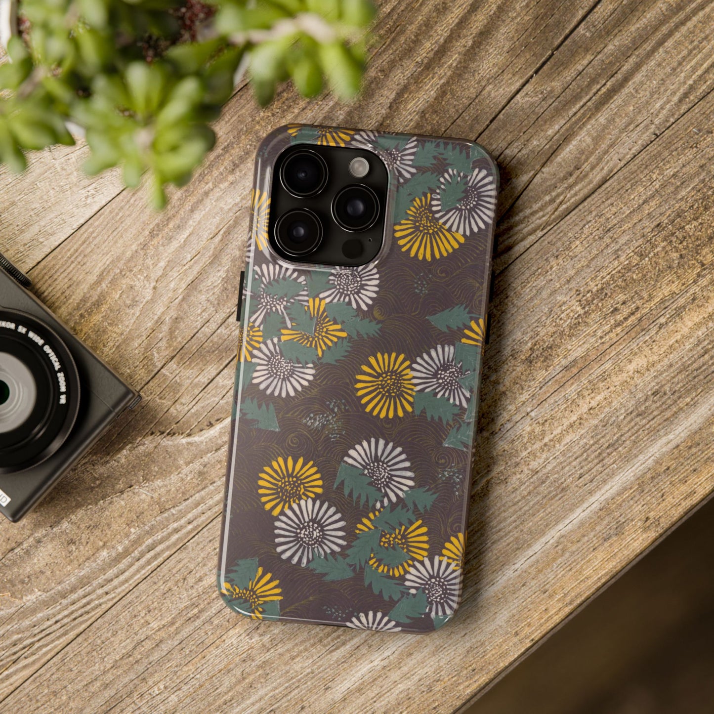 Japanese Dandelion Phone Case | Kamisaka Sekka Zuanbyakushu 1901 | Meiji Era Floral Art
