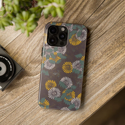 Japanese Dandelion Phone Case | Kamisaka Sekka Zuanbyakushu 1901 | Meiji Era Floral Art