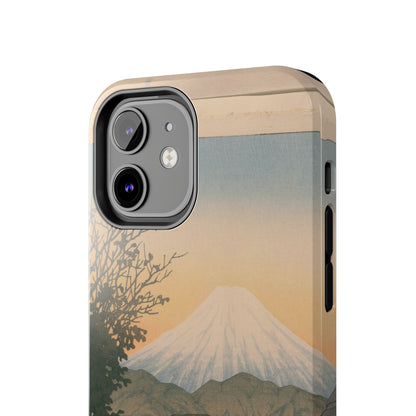 Kawase Hasui "Yuicho Village & Mount Fuji" Phone Case | 1935 Japanese Woodblock Art | Shin-Hanga
