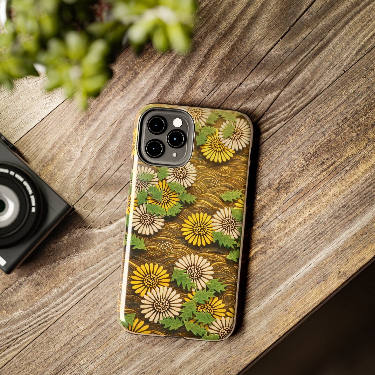 Japanese Dandelion Morning Glow Tough Phone Case | Kamisaka Sekka 1901 | Meiji Era Art