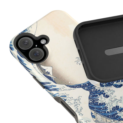 Hokusai "The Great Wave" Shockproof Phone Case | Edo Era Japanese Ukiyo-e Art | Dual Layer Protection
