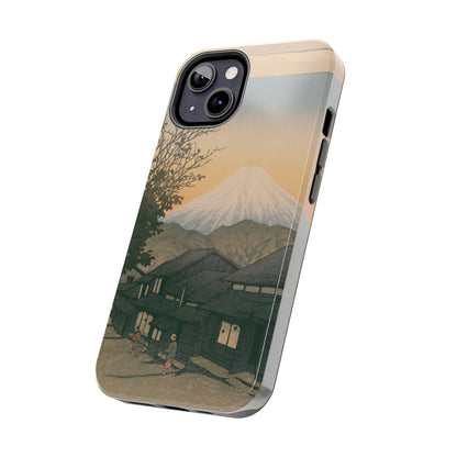 Kawase Hasui "Yuicho Village & Mount Fuji" Phone Case | 1935 Japanese Woodblock Art | Shin-Hanga