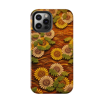 Japanese Dandelion Sunset Glow Tough Phone Case | Kamisaka Sekka 1901 | Meiji Era Art