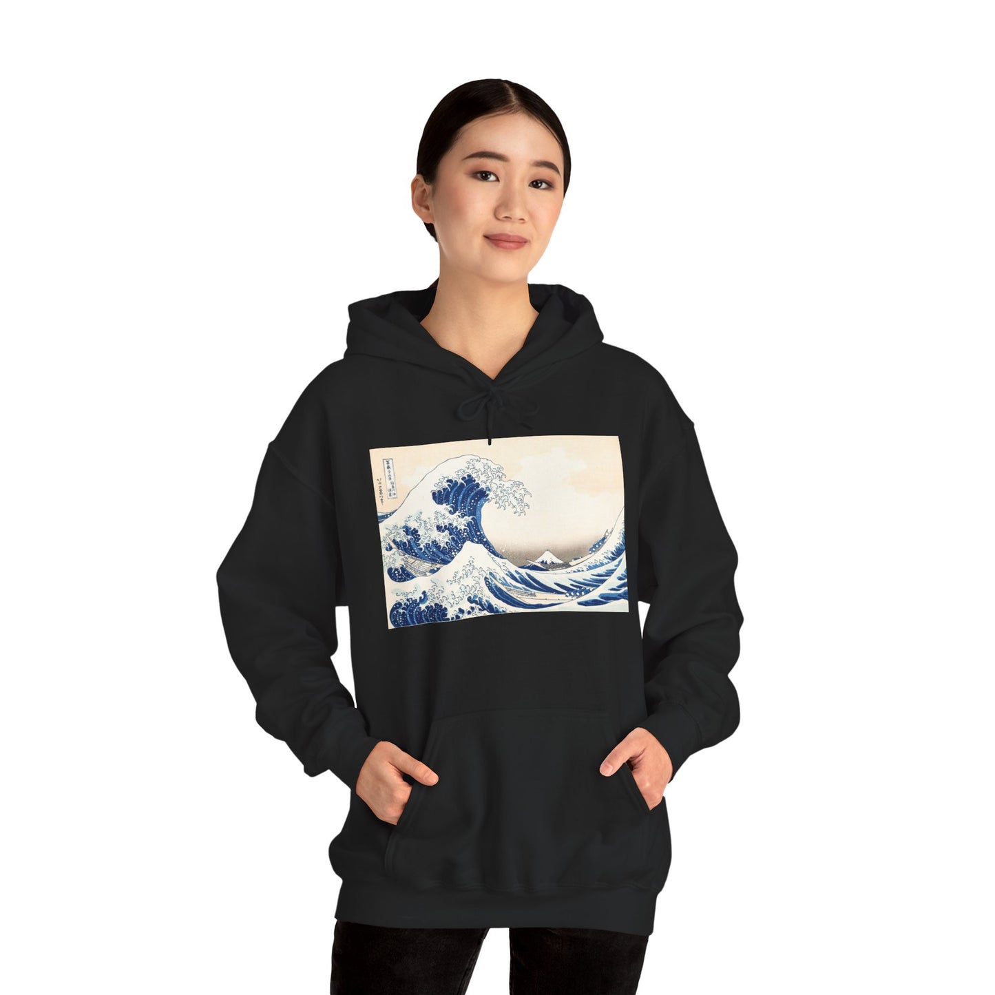 Great Wave off Kanagawa Hoodie - Hokusai Japanese Ukiyo-e Unisex Sweatshirt
