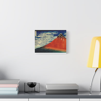 Red Fuji Canvas Print - Hokusai Fine Wind Clear Morning Japanese Ukiyo-e Wall Art