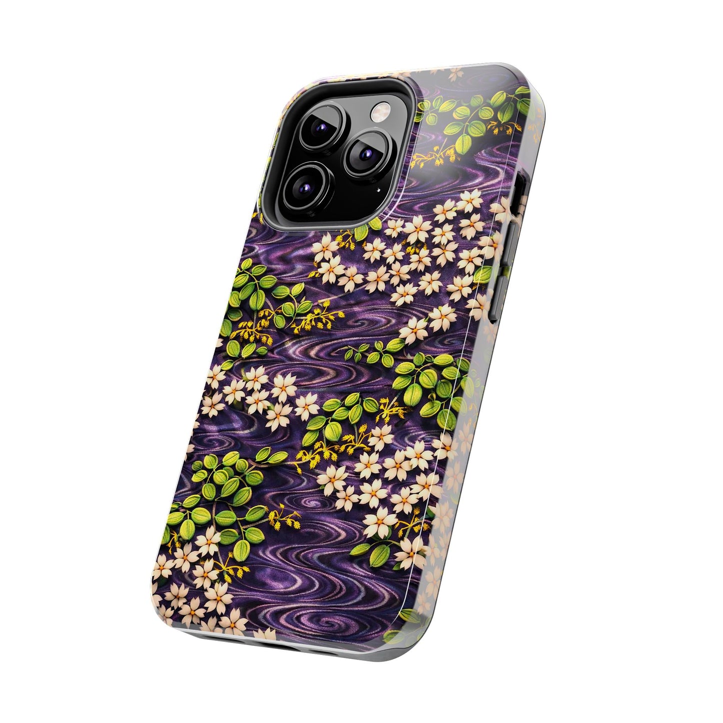 Sakura River Phone Case – Japanese Chiyogami Inspired Design