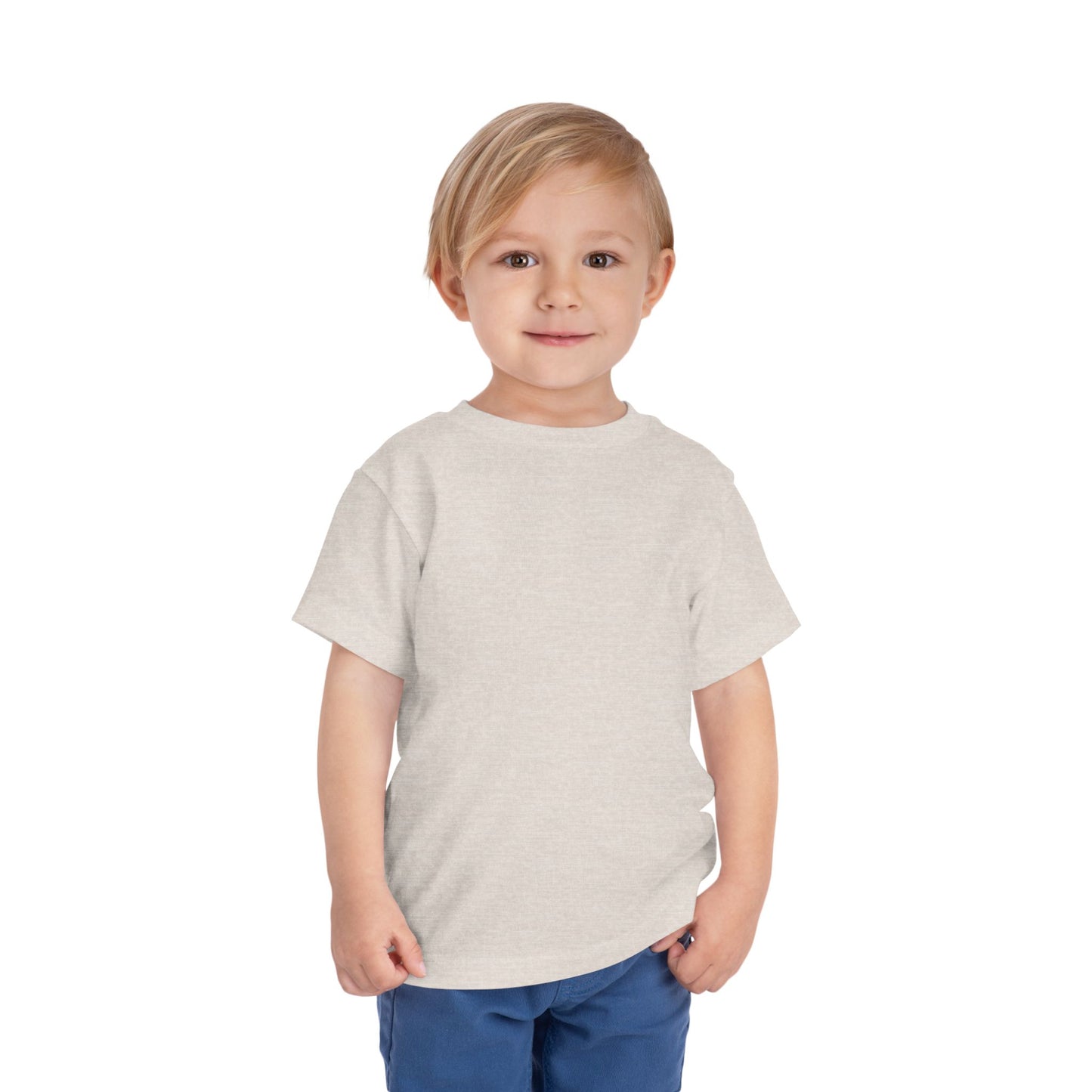 Great Wave off Kanagawa Toddler T-Shirt - Hokusai Japanese Art Back Print Kids Tee