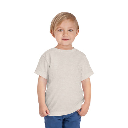 Great Wave off Kanagawa Toddler T-Shirt - Hokusai Japanese Art Back Print Kids Tee