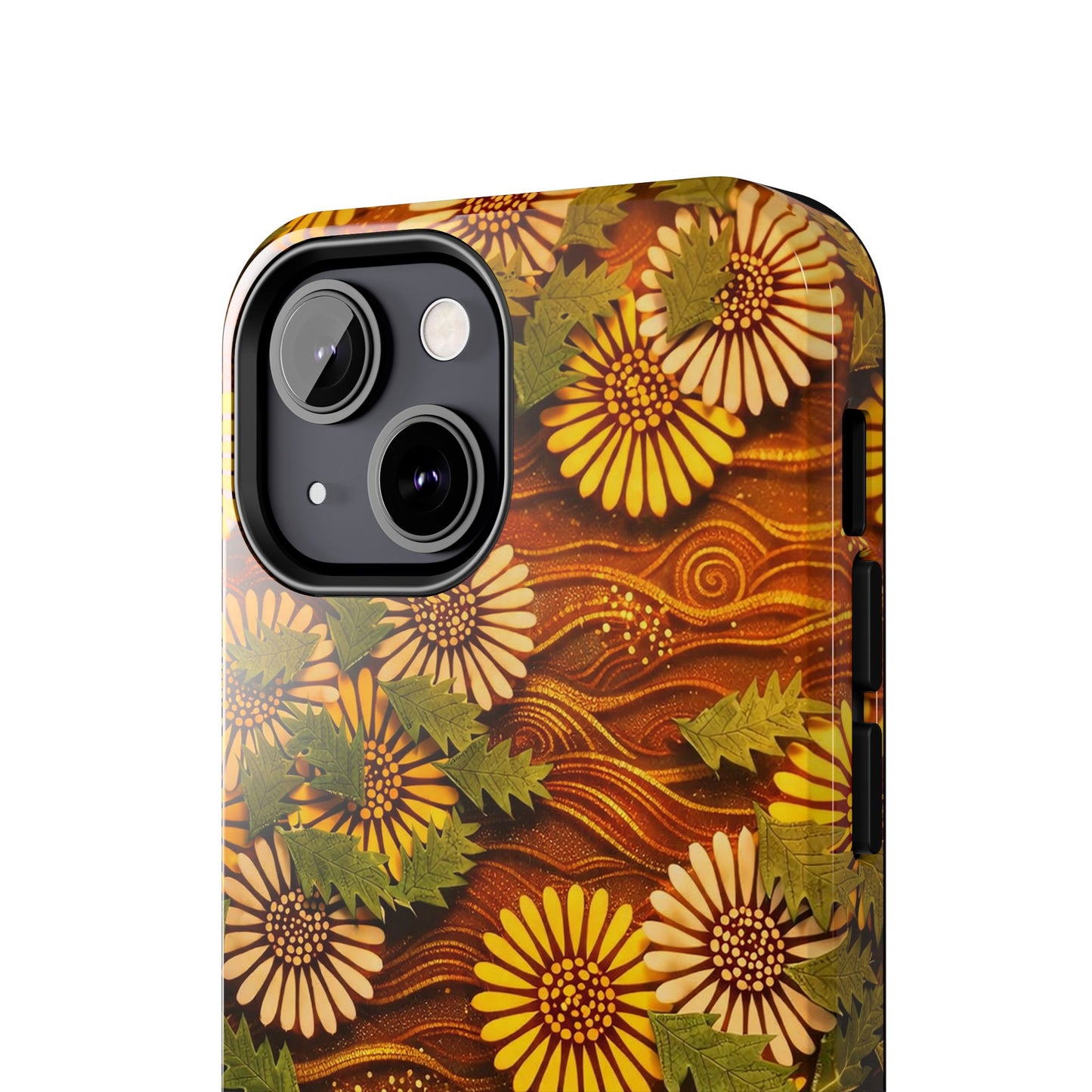 Japanese Dandelion Sunset Glow Tough Phone Case | Kamisaka Sekka 1901 | Meiji Era Art