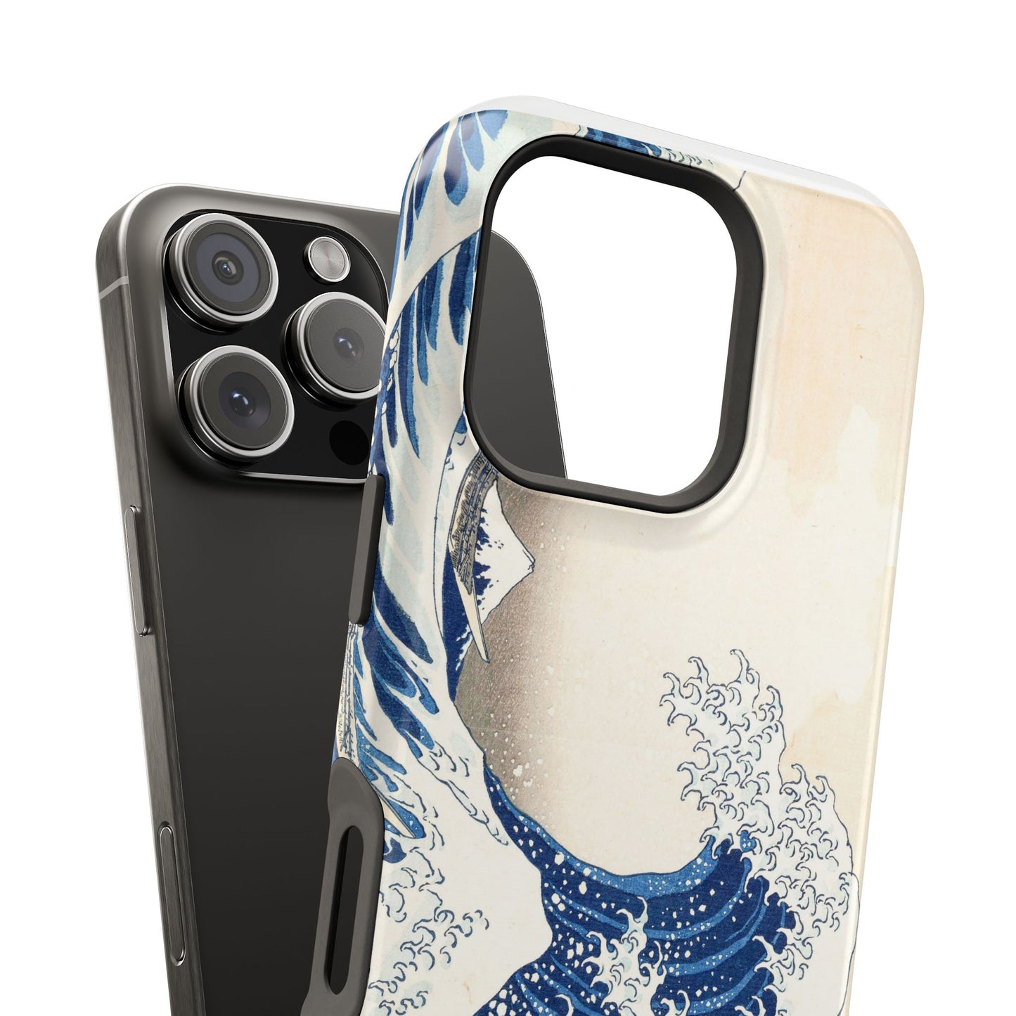 Hokusai "The Great Wave" Shockproof Phone Case | Edo Era Japanese Ukiyo-e Art | Dual Layer Protection