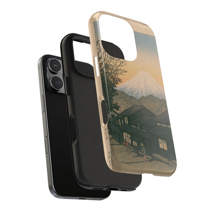 Kawase Hasui "Yuicho Village & Mount Fuji" Phone Case | 1935 Japanese Woodblock Art | Shin-Hanga