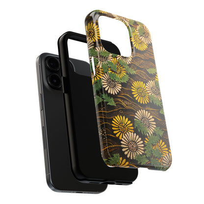 Japanese Dandelion Tough Phone Case | Kamisaka Sekka Zuanbyakushu 1901 | Meiji Era Art