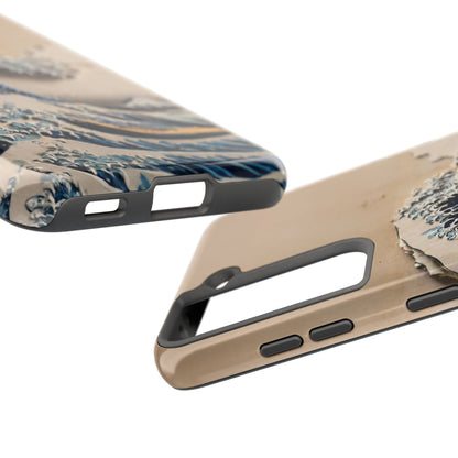 Japanese Great Wave Phone Case | Hokusai Katsushika 3D Art | Edo Era Masterpiece | Fuji Mountain