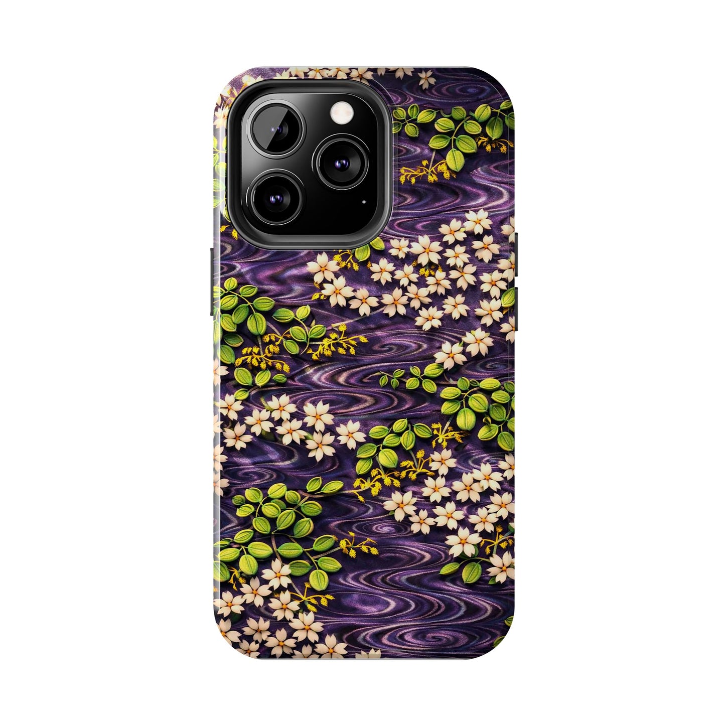 Sakura River Phone Case – Japanese Chiyogami Inspired Design