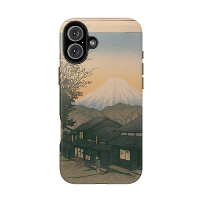 Kawase Hasui "Yuicho Village & Mount Fuji" Phone Case | 1935 Japanese Woodblock Art | Shin-Hanga