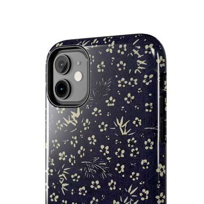 Taisho Era Shochikubai Phone Case | 1926 Pine, Bamboo & Plum | Japanese Chiyogami Art