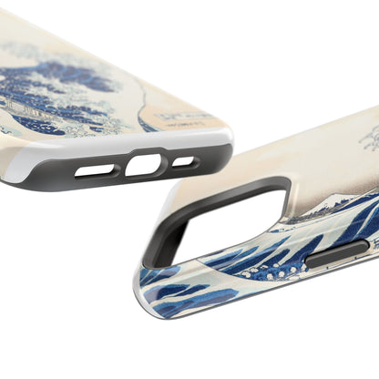 Hokusai "The Great Wave" Shockproof Phone Case | Edo Era Japanese Ukiyo-e Art | Dual Layer Protection