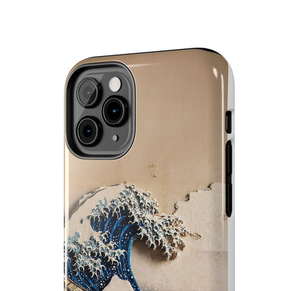 Japanese Great Wave Phone Case | Hokusai Katsushika 3D Art | Edo Era Masterpiece | Fuji Mountain